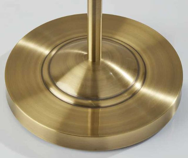 Adesso® Willard Antique Brass Floor Lamp-3