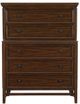Mazin Furniture Frazier Park Brown Cherry Chest-1
