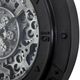 YHD Black Urban Steel Gear Clock-5