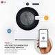 LG White Front Load Washer & Electric Dryer Laundry Pair-5