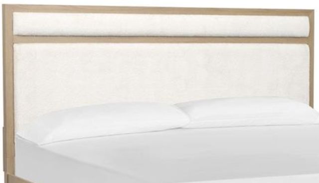 Magnussen Home® Merrifield Sandstone Beige/Natural King Upholstered Panel Headboard-0