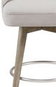 Olliix by Madison Park Grey Pearce Counter Stool with Swivel Seat-3