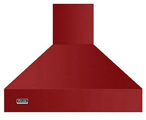 Viking® Professional Series 30" Chimney Wall Hood-Apple Red-0