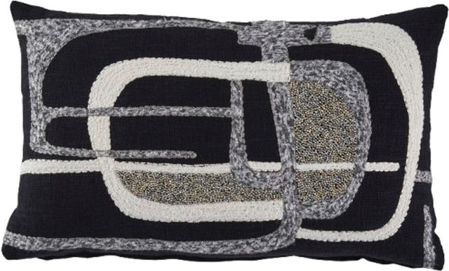 Signature Design by Ashley® Gavrileigh Black/Gray/Ivory Throw Pillow-0