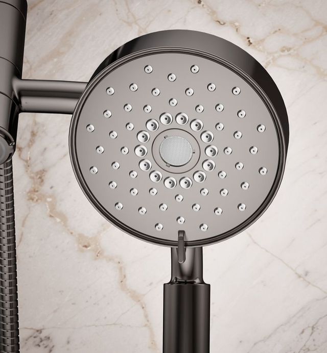 KOHLER® Purist® Matte Black 1.75 GPM 2-in-1 Multifunction Shower Combo Kit-4