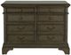 Coaster® Hartshill Burnished Oak 5-Drawer File Cabinet-0