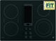 GE Profile™ 30" Black Electric Cooktop-3