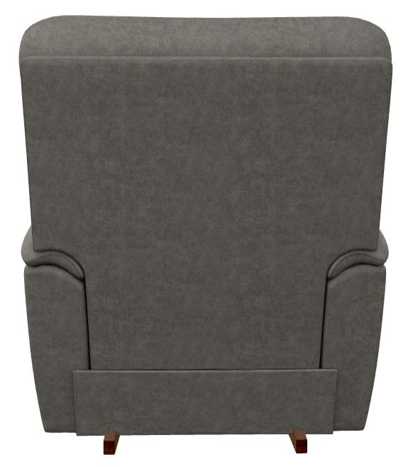 La-Z-Boy® Trouper Charcoal Power Rocking Recliner with Headrest-3