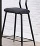 Furniture of America® Dicarda 2-Piece Black/Gray Bar Stool Set-1