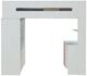 ACME Furniture Nerice Pink/White Youth Twin Loft Bed with Desk and Wardrobe-3