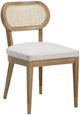 TOV Furniture Cosette Cream/Natural Dining Chair-0