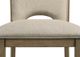 Crown Mark Cockrell Beige/Brown Counter Dining Height Chair-4