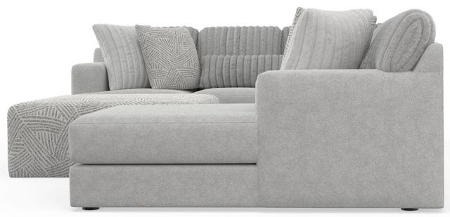 Jackson Furniture Logan 4-Piece Gray Right Side Facing U-Shape Chaise Sectional-2