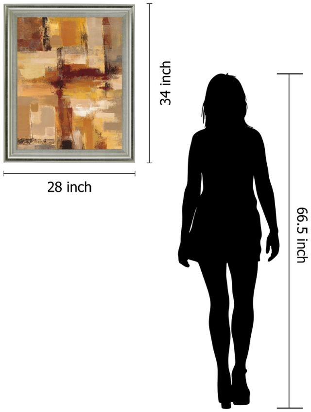 Classy Living Gold Horizon Wall Art-1