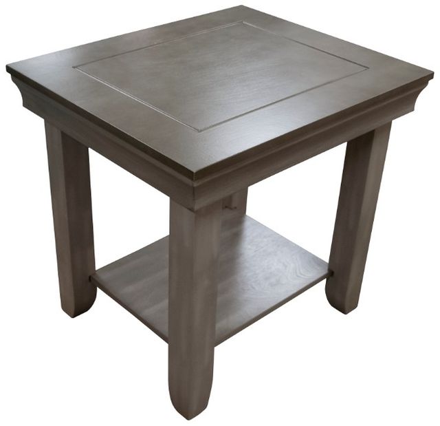 American Wholesale Furniture Jasper Grey End Table-0