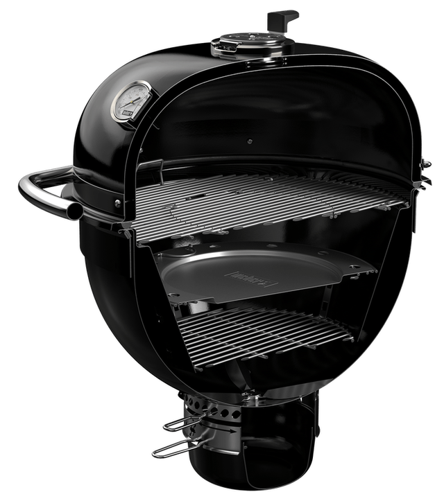 Weber® Summit® Kamado E6 35" Black Portable Charcoal Grill-3