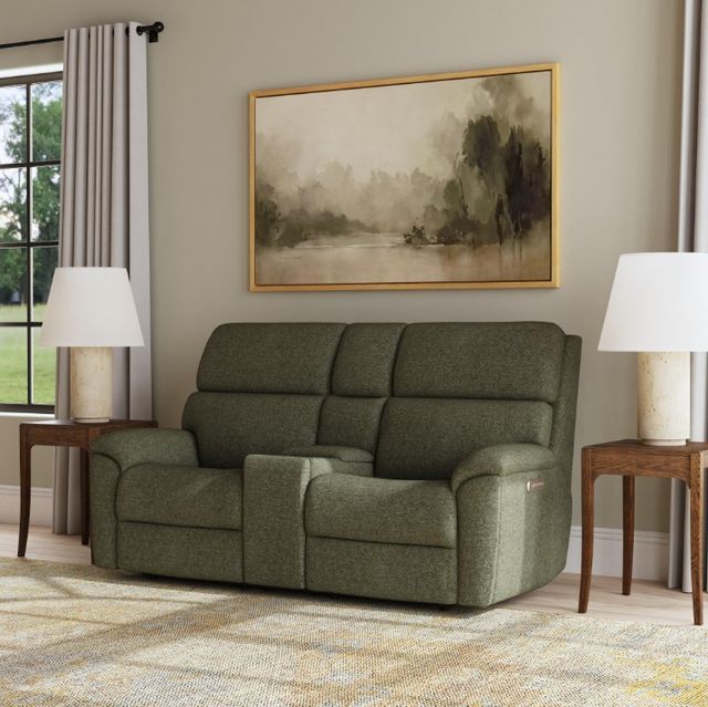 Flexsteel® Customizable Porter Power Reclining Loveseat with Console-3