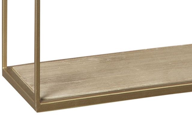 Signature Design by Ashley® Efharis 3-Piece Gold/Natural Wall Shelf Set-1