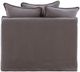 Dovetail Furniture Lexia Stone Slipcovered Sofa Chair-3