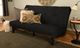 Kodiak Furniture Suede Black 6" Foam Full Futon Mattress -1