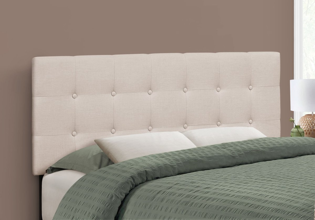 Monarch Specialties Upholstered Headboard - Thumbnail 3