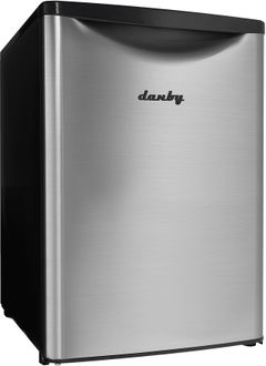 Danby® Contemporary Classic 18" 2.6 Cu. Ft. Stainless Steel Compact Refrigerator