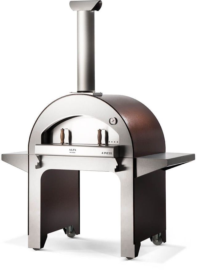 Alfa Outdoor Copper 4 Pizze Oven-0
