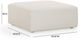 TOV Furniture Hangover Cream Aluminum Outdoor Ottoman-2