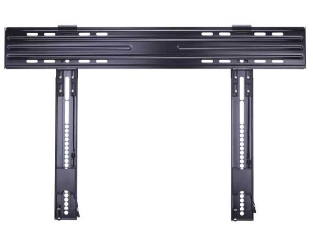 Sanus® HDPro™ Super Slim Black Fixed-Position Wall Mount-1