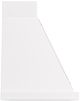Ilve® Nostalgie II Noblesse 48" White Wall Mounted Range Hood with Brass Trim-2