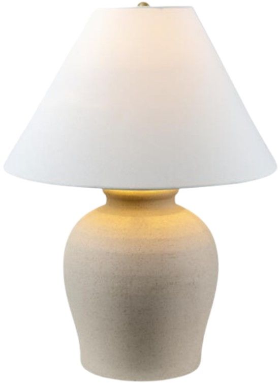 Surya Besson Beige Table Lamp-4