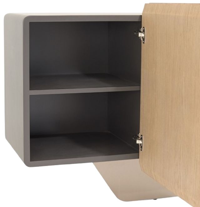 Michael Amini® Bristol Point Saddle Brown Console Table -4