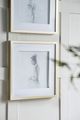 A & B Home 2-Piece Gold/White Ballet Dancer Wall Art Set-5