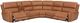 Parker House® Hancock 6-Piece Apple Cider Power Reclining L-Shape Sectional with Power Headrest and Lumbar-1