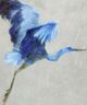 Stylecraft Blue Heron I Black/Blue/Light Gray/Silver Wall Art -1