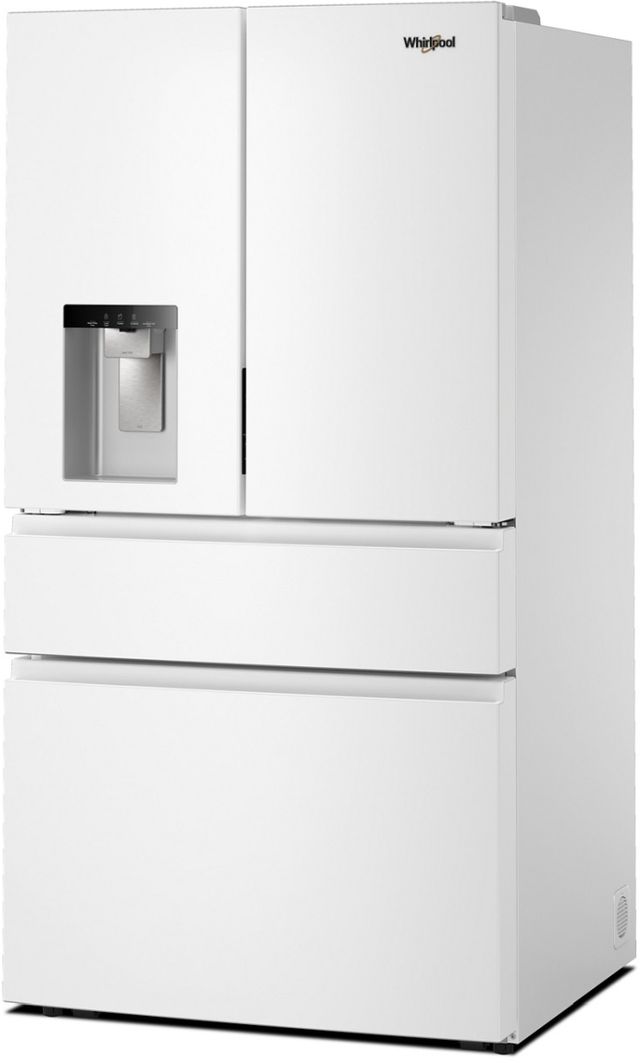 Whirlpool® 36" 28.9 Cu. Ft. White French Door Refrigerator with Flexible Temperature Drawer-3