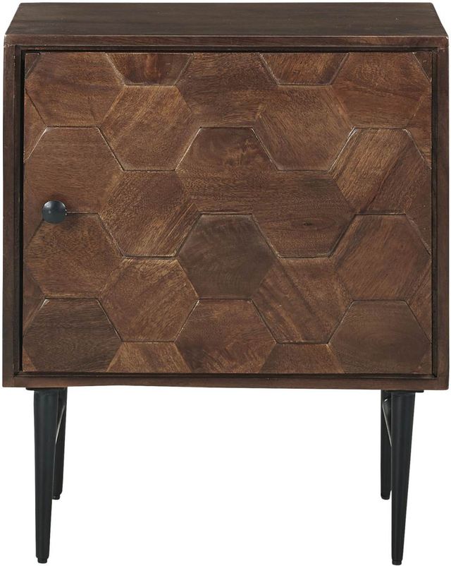 Signature Design by Ashley® Dorvale Brown Accent Cabinet-0
