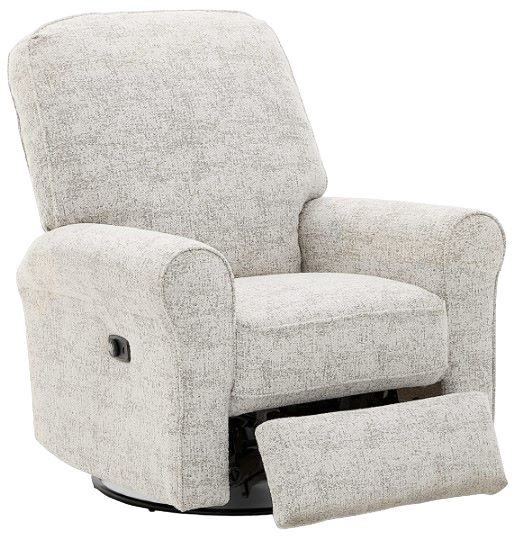 Best Home Furnishings Customizable Josey Power Tilt Headrest Swivel Glider Recliner Gabriele BrandSource Home Furnishings