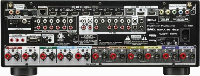 Denon® Black 9.4 Ch 8K AV Receiver-1