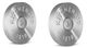 KitchenAid® Commercial Style Silver Range Handle Medallion Kit-0