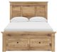 Signature Design by Ashley® Fenderport Tan Full Panel Bed with Storage-2