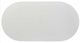 Signature Design by Ashley® Seton Creek White Oval Aluminum Outdoor Dining Table with Brown Base-3