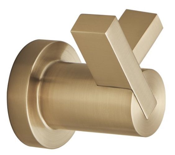 Brizo Litze® Brilliance® Luxe Gold® Double Robe Hook-0