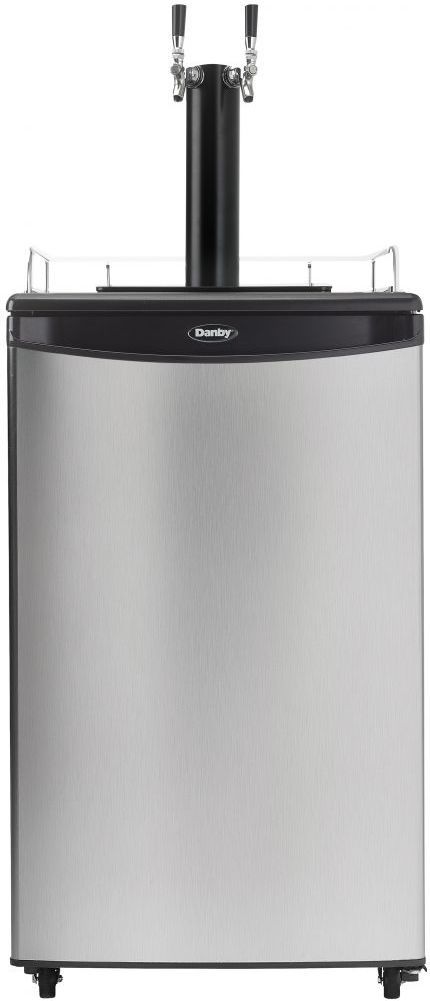 Danby® 5.4 Cu. Ft. Stainless Steel Beer Cooler/Kegerator-0