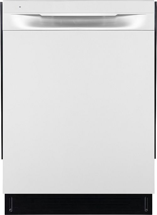 Frigidaire 24" White Top Control Built-In Dishwasher-0