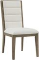 Riverside Furniture Pasadena 2-Piece Casual Taupe/White Upholstered Dining Side Chair Set-1