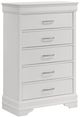 Crown Mark Amalia White Chest-0