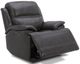 Liberty Furniture Bentley Graphite Gray Leather Dual Power Reclining Chair-2