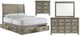 Elements Drift Grey Bed, Dresser, Mirror and Nightstand Package-0