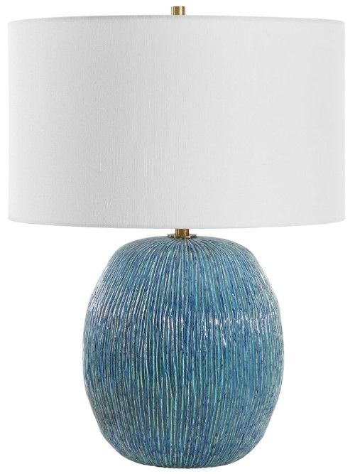 Uttermost® Elysia Blue Table Lamp-0